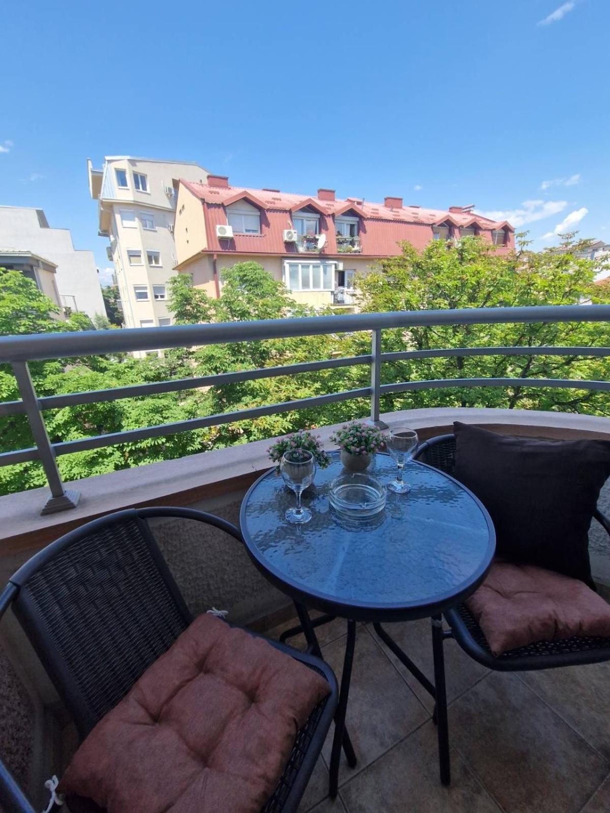 Kamche Lux Apartment Skopje Eksteriør bilde